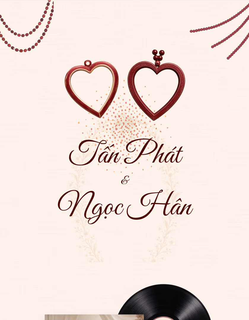 Thiệp cưới Tấn Phát & Ngọc Hân